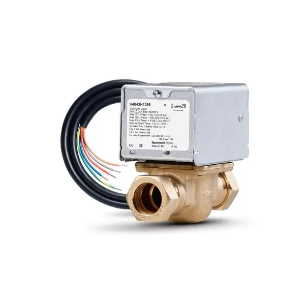 310820_wl.webp Honeywell V4043H 2-Port Zone Valve (22mm) V4043H1056/U (5 Wire Valve) - (HONEYWELL RED BOX) - Image 1
