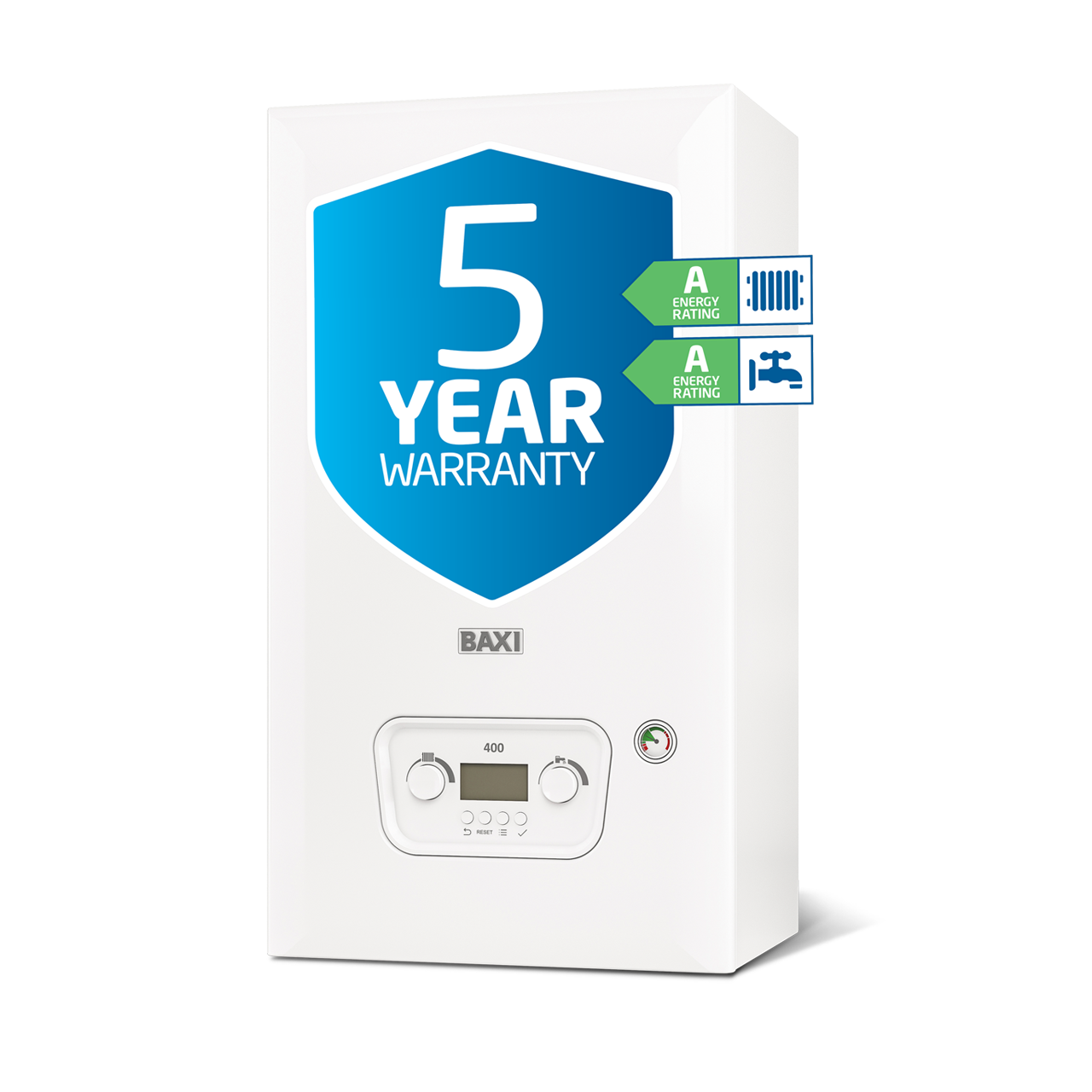 baxi-combi-2-1-400-range.png Baxi 424 24kW 400 Series Combi 2.1 Boiler (Natural Gas/LPG) (ErP) - Image 1