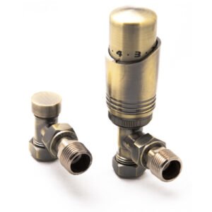 Modal TRV Angled Bronze Valve