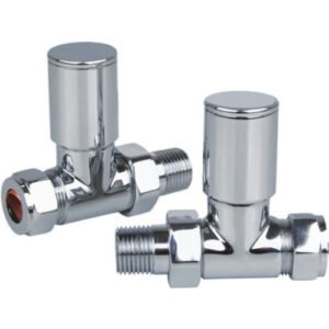 Portland Chrome Straight Valve